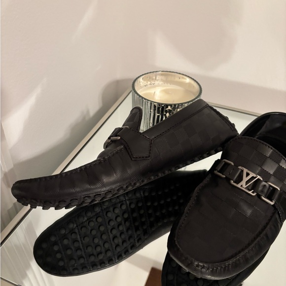 LOUIS VUITTON HOCKENHEIM MOCCASIN MENS 8.5 - Picture 4 of 8